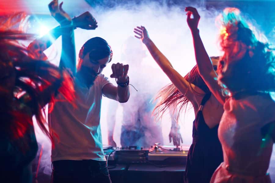 dance off at party