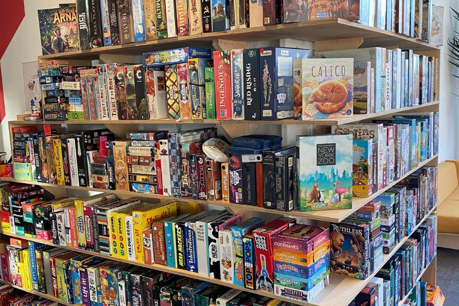 Chance and Counters board game cafe Custard Factory Birmingham