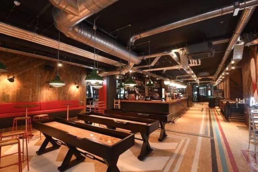 Lane 7 The Cube Birmingham boutique bowling venue