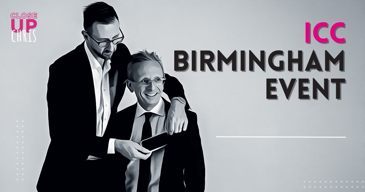 ICC Birmingham Event - Magician at the ICC