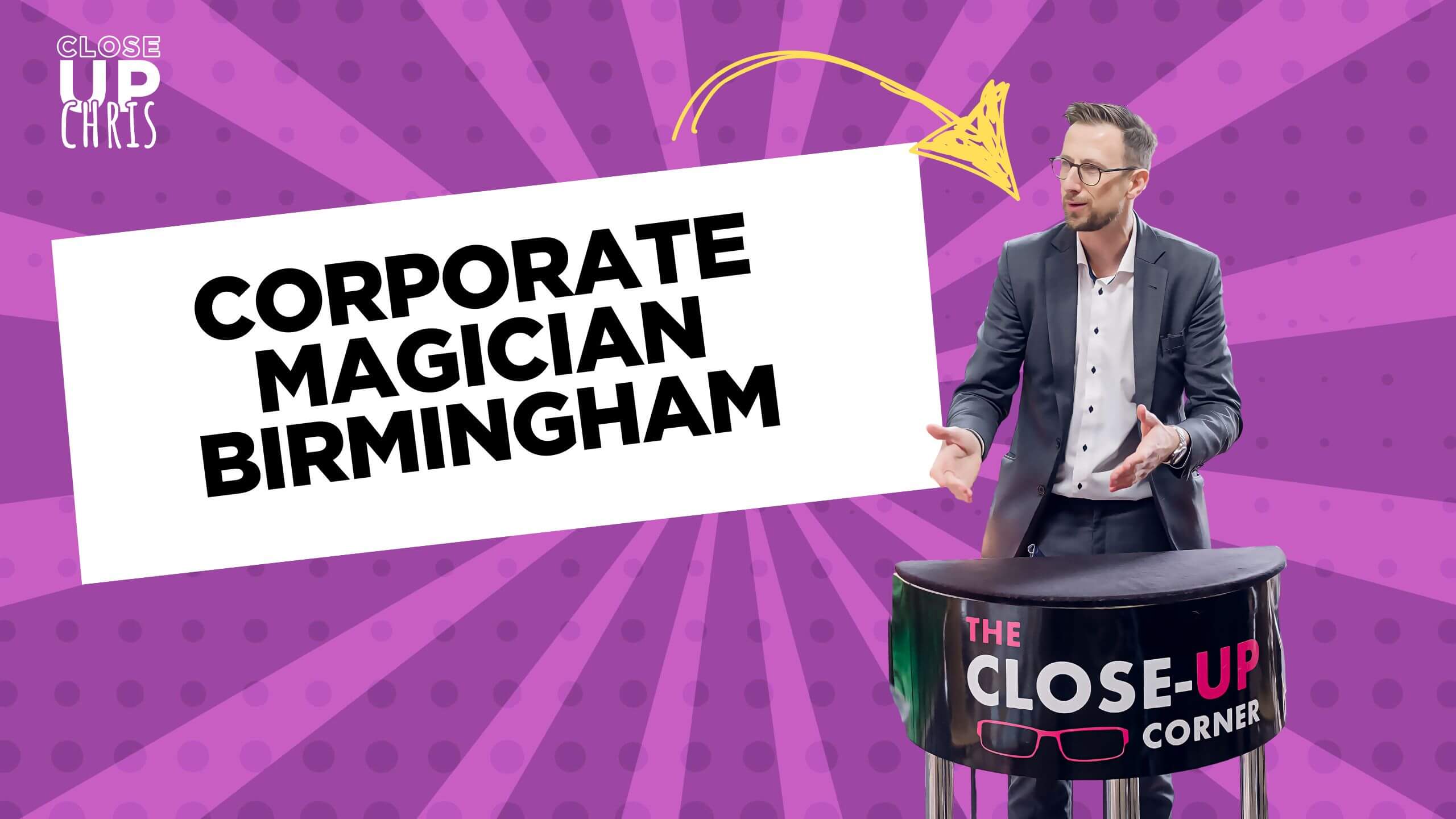 Edgbaston Park Hotel Corporate Magic - Birmingham Corporate Event