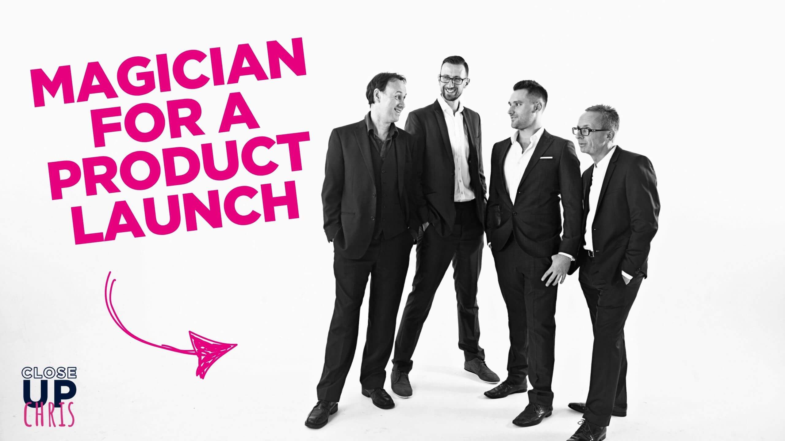 magician for product launch