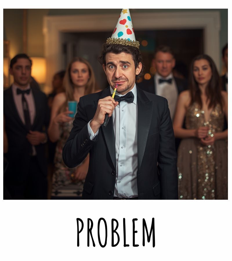 The Problem - party falling flat