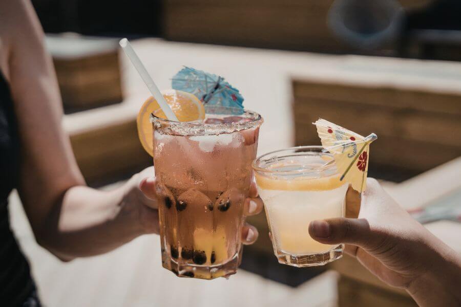 Cocktail cruise on a private boat for a 50th birthday