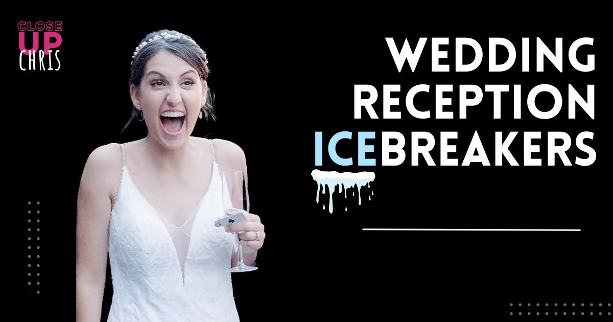 wedding reception icebreakers