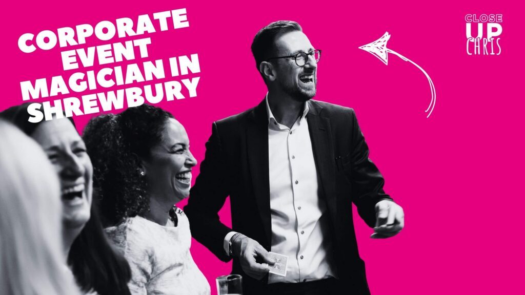 Co-Founded Shrewsbury Launch - Corporate Event Magician Case Study