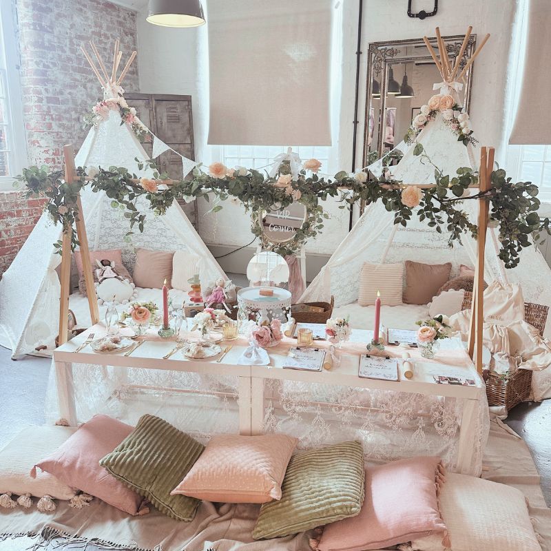 Dedicated VIP kid zone at a wedding with activities for children