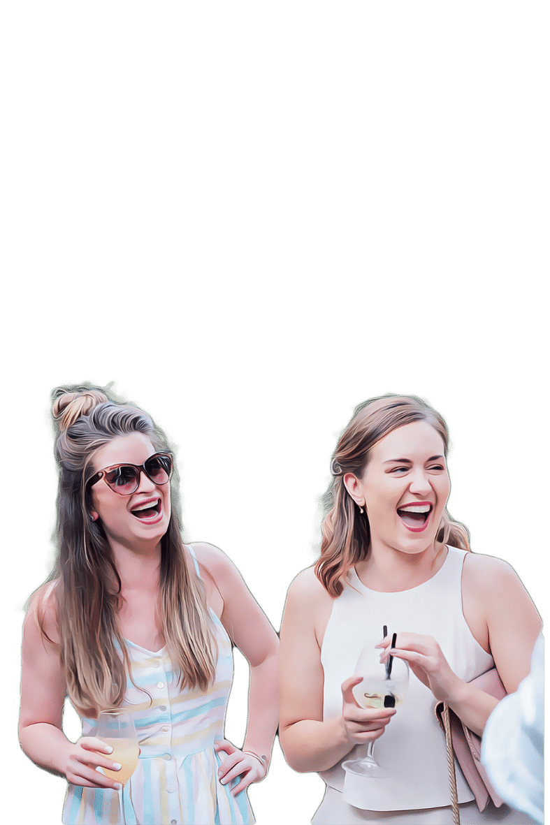 laughing ladies