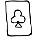 Close-up Russ 6 ace of clubs