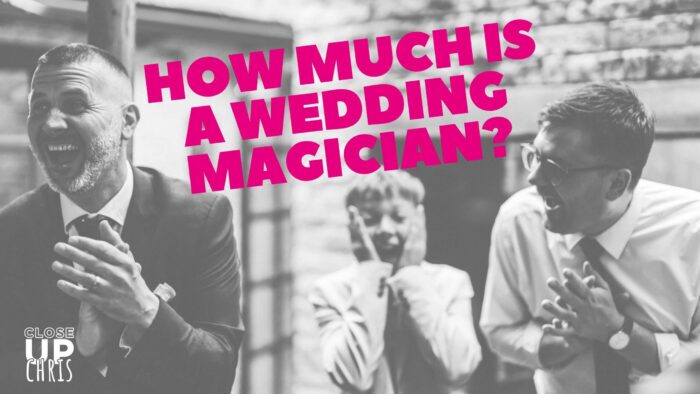 how much is a wedding magician