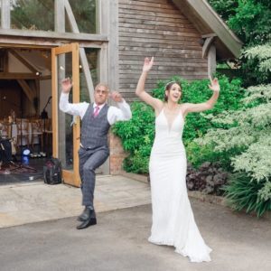 bride and father of the bride