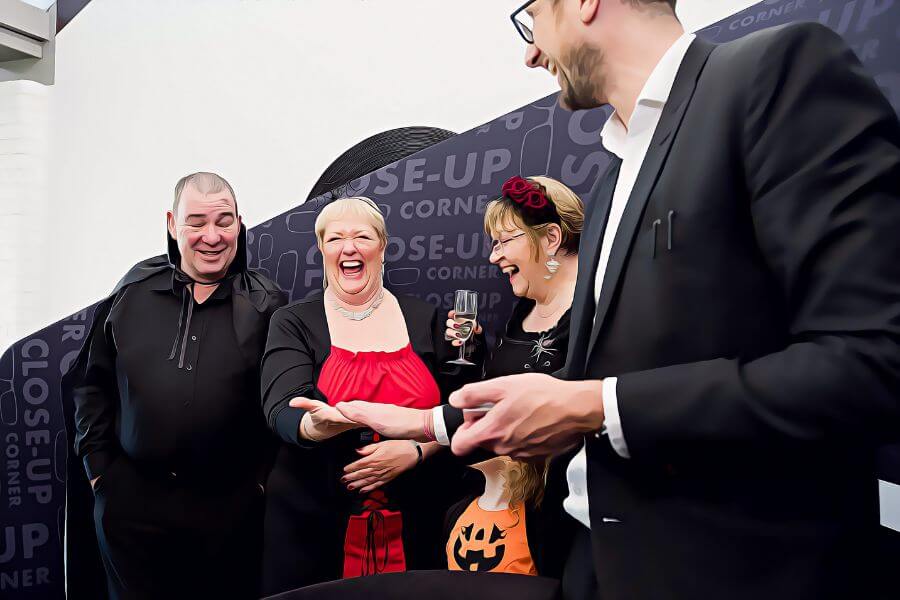 magician at sandon hall