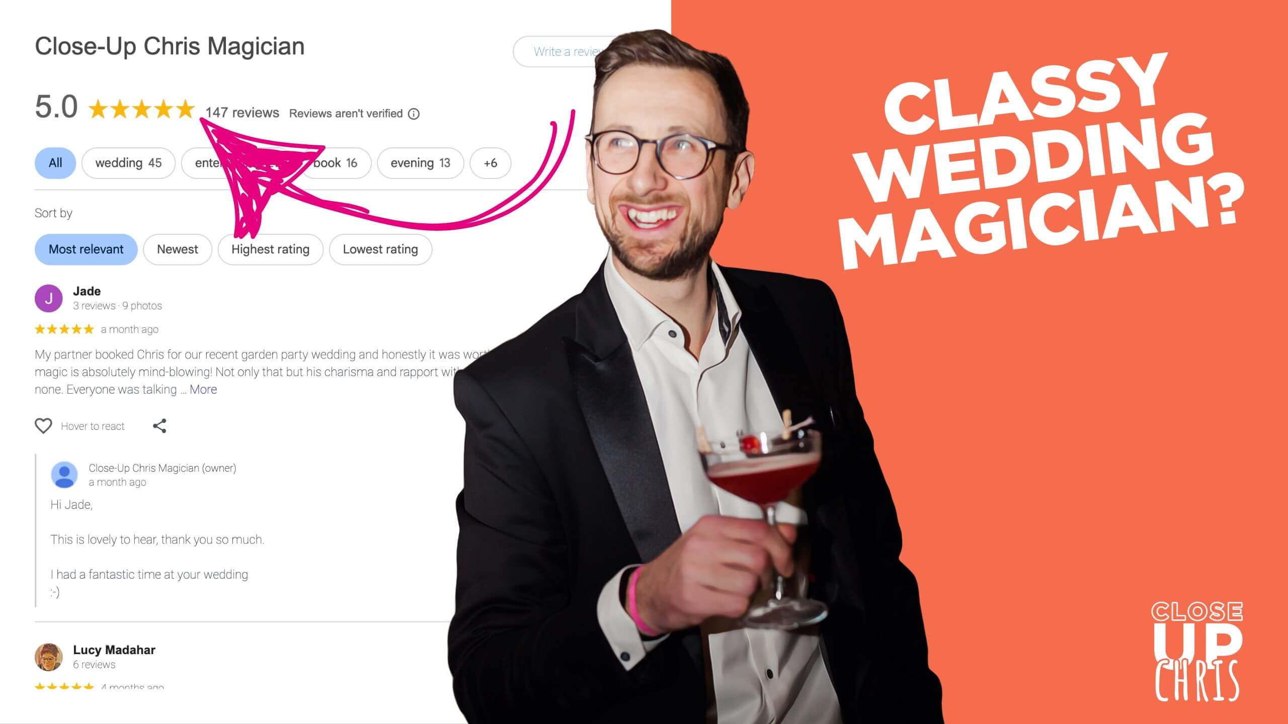 classy magician blog post