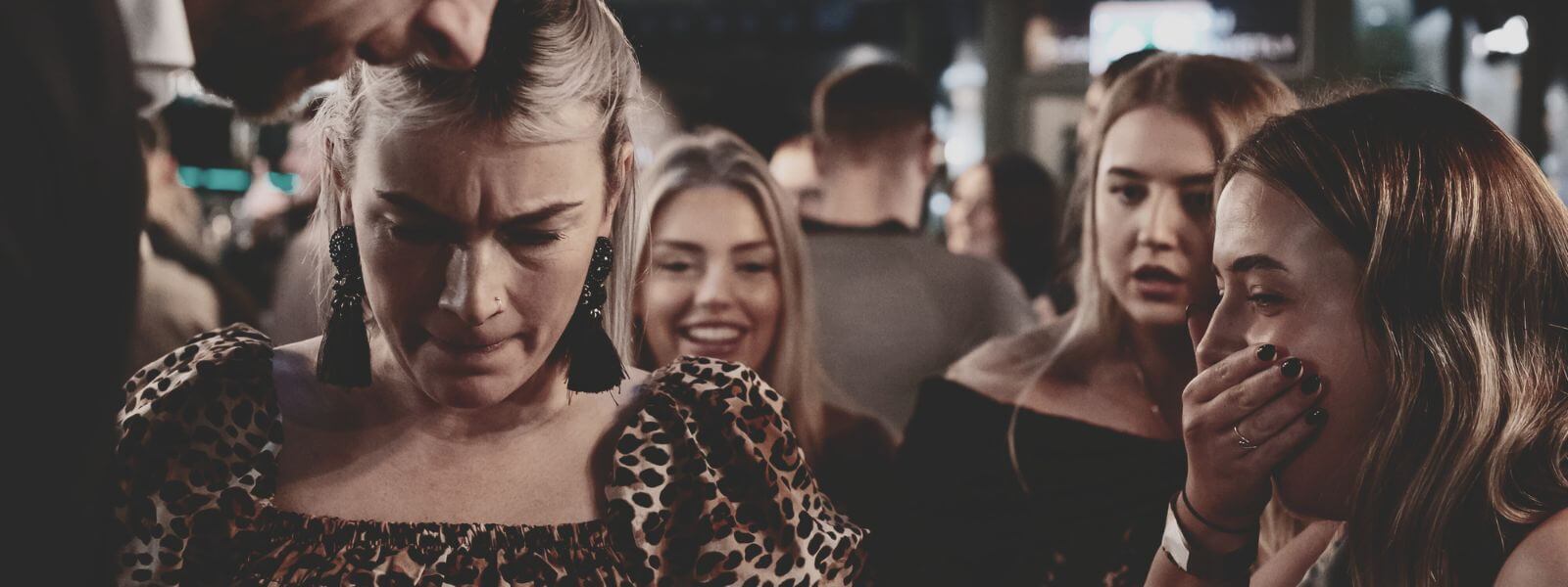 Close-up magician performing at a Worcester event