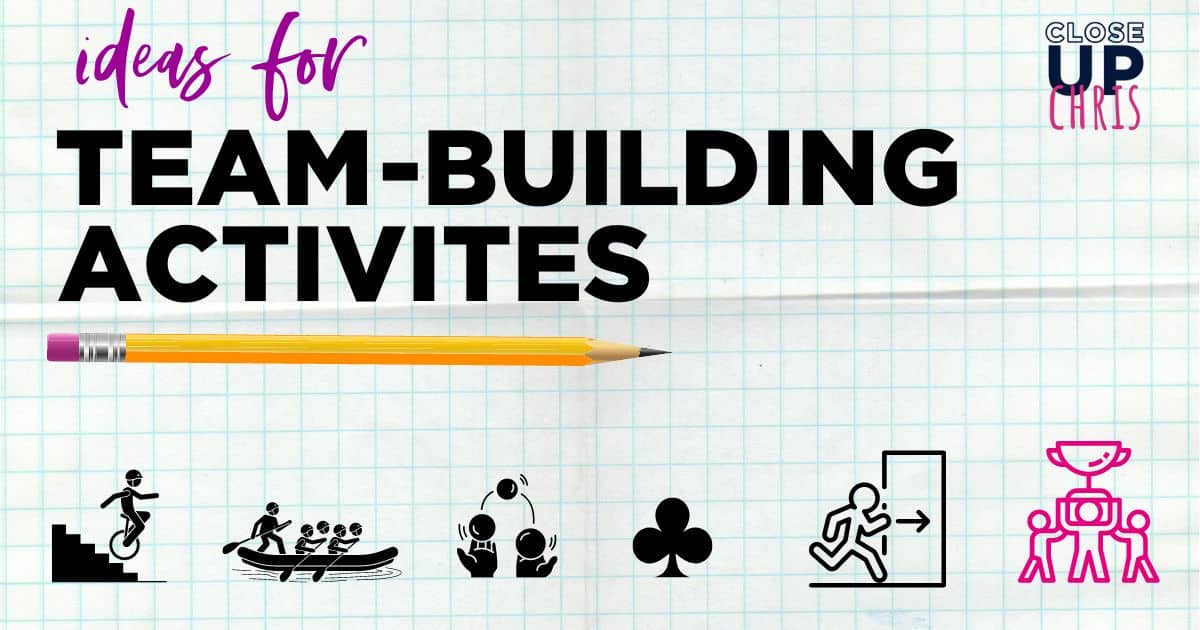 Ideas for team building activities