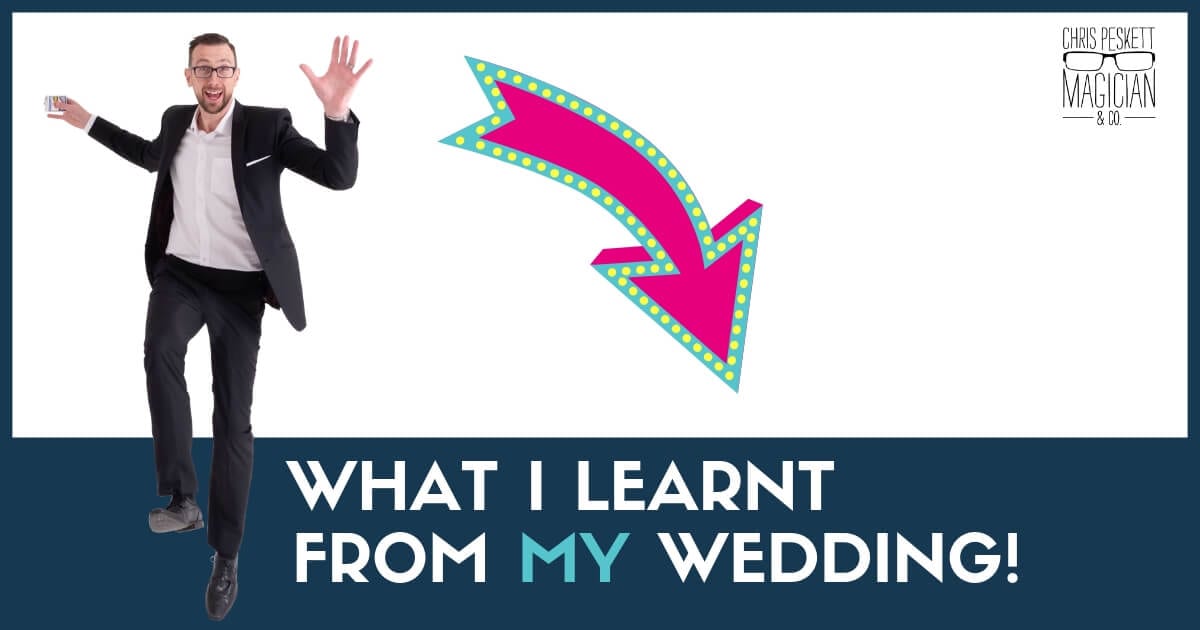 what I learnt from my wedding