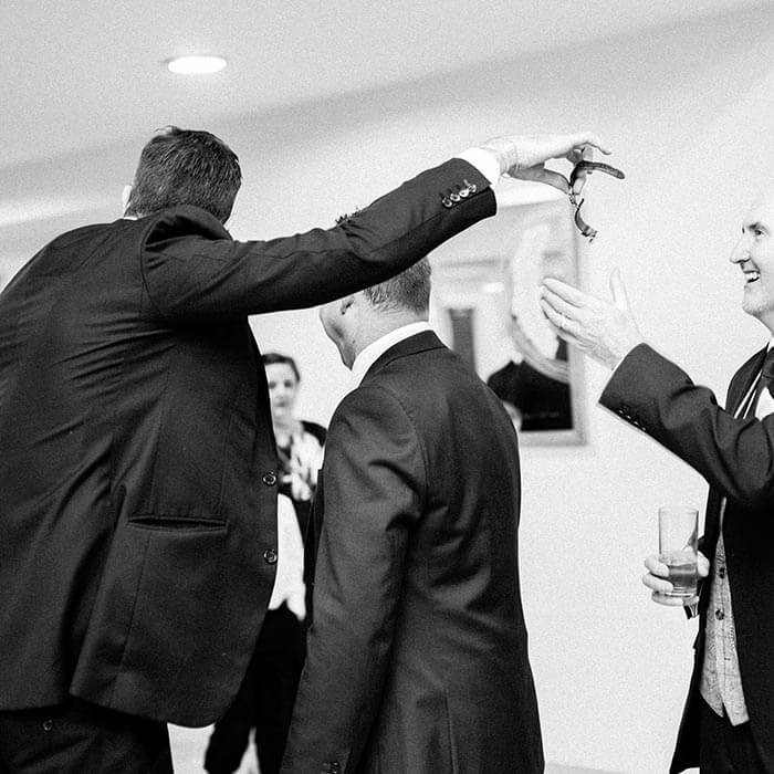How to steal a watch 15 Magician slipping the watch away with a flick of the wrist
