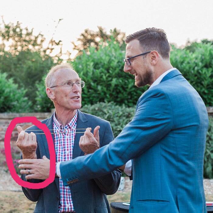 How to steal a watch 7 Magician putting a guest at ease during a close-up performance