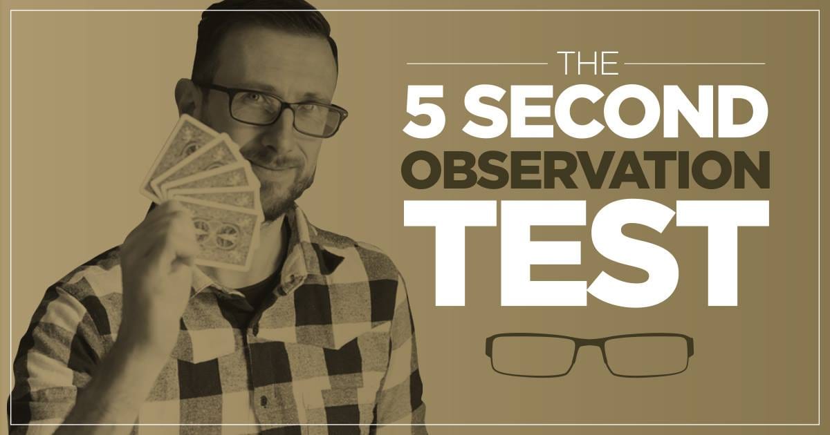 observation test Chris Peskett