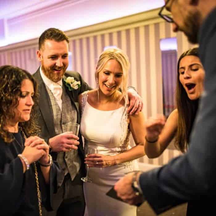are wedding magicians tacky?