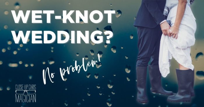 what to do if it rains on your wedding