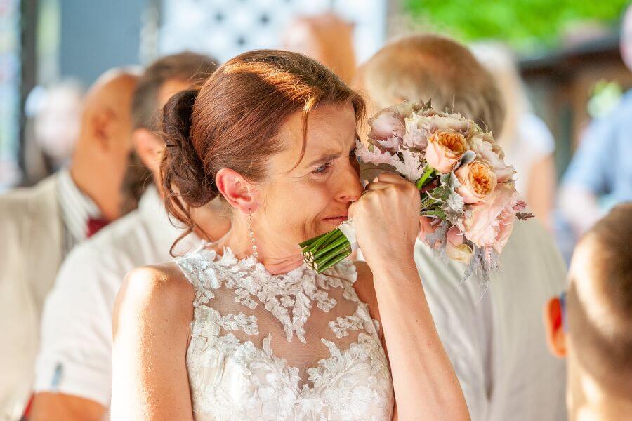 person crying