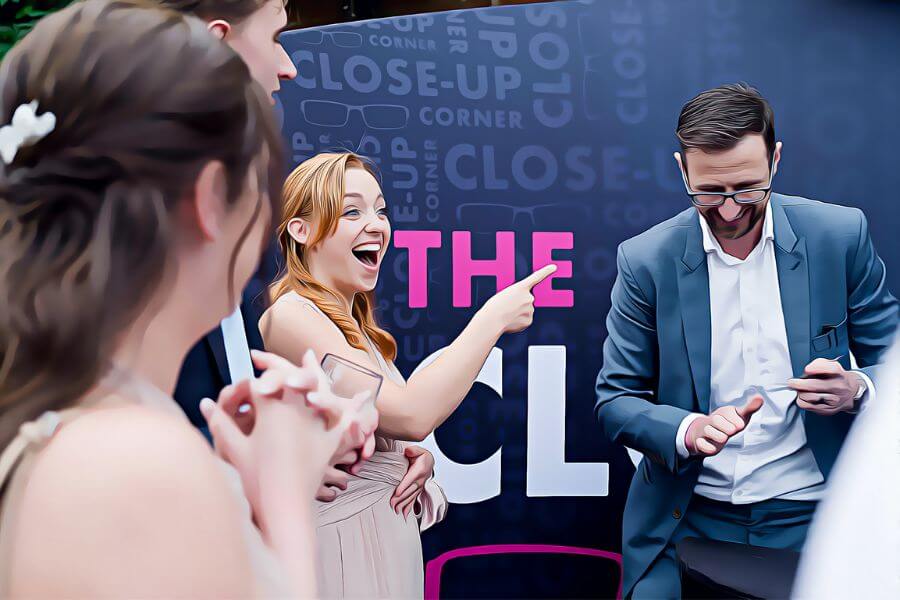 reasons to hire a wedding magician12 other wedding entertainment