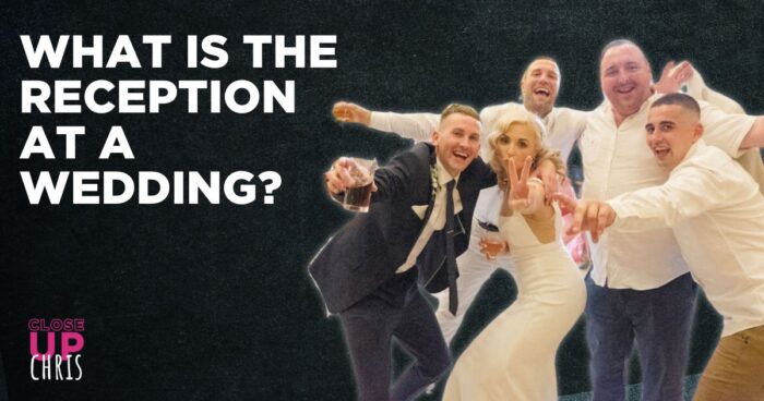 What is the reception at a wedding?