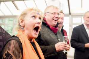 shocked lady