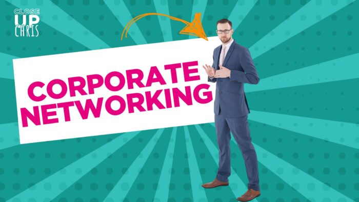 corporate networking event