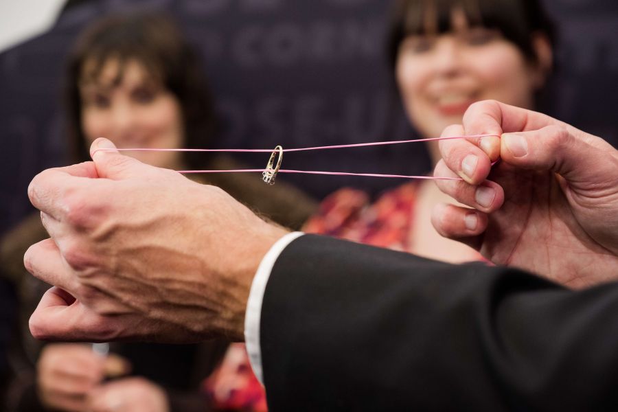 magician performing magic