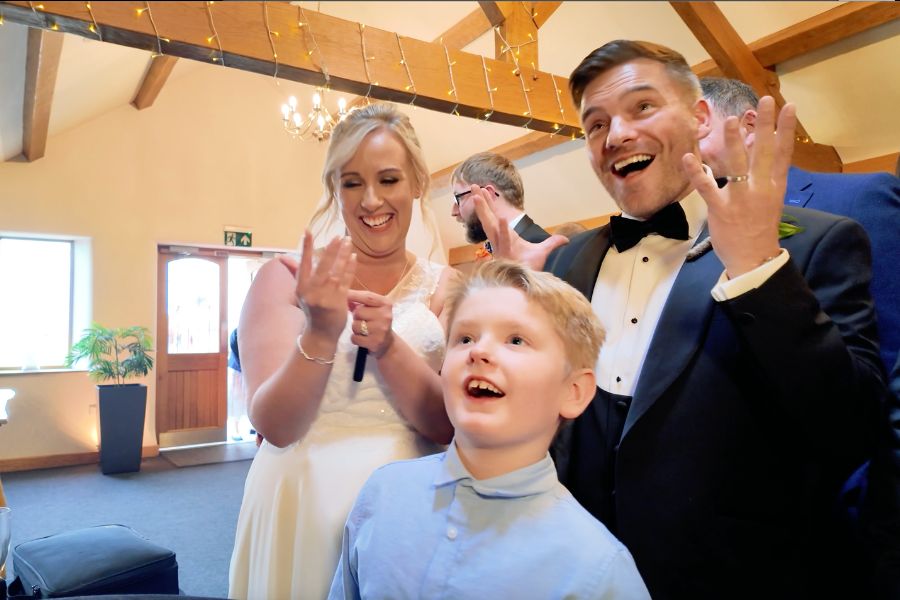 bride and groom