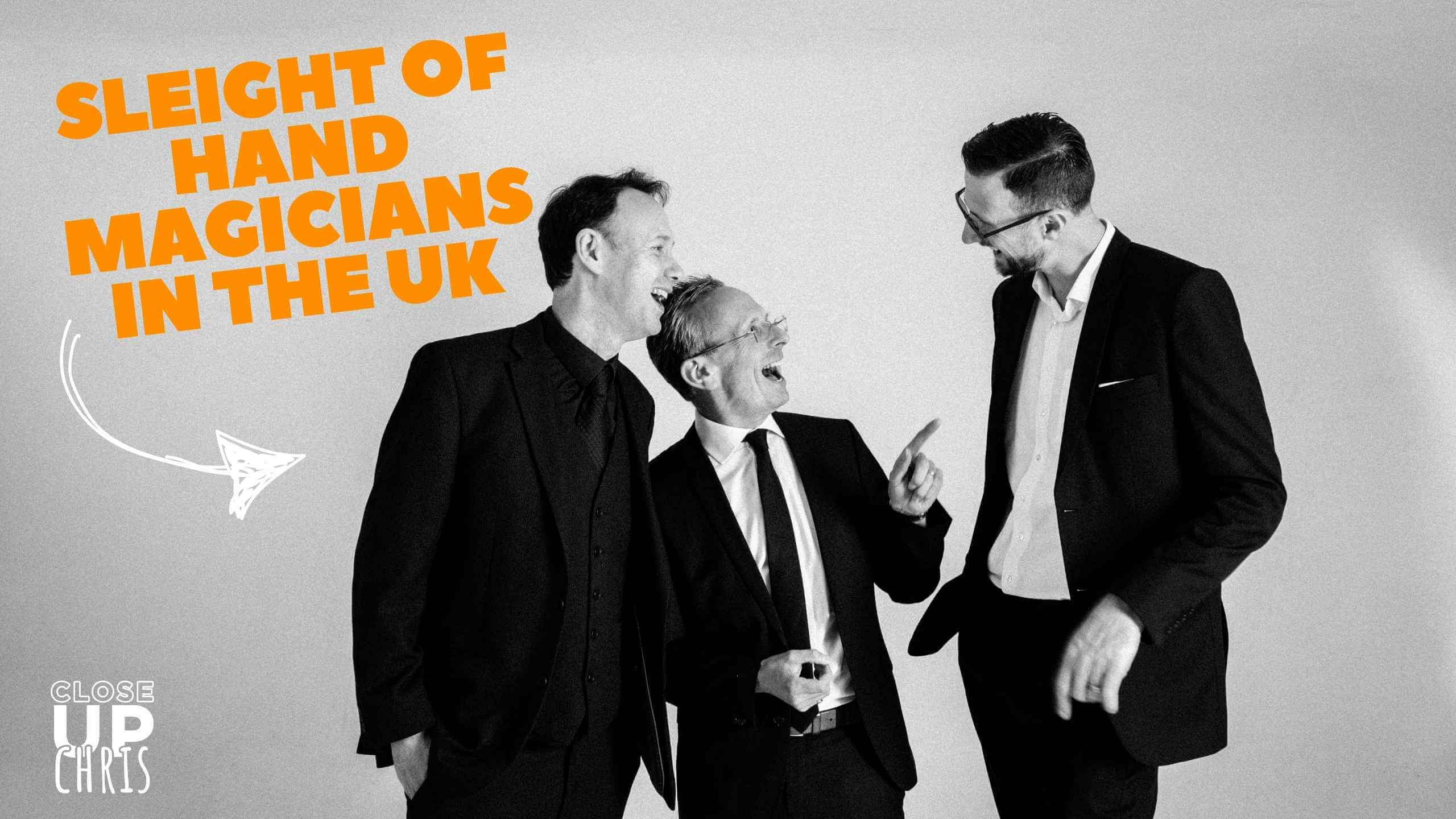 sleight of hand magicians in the uk