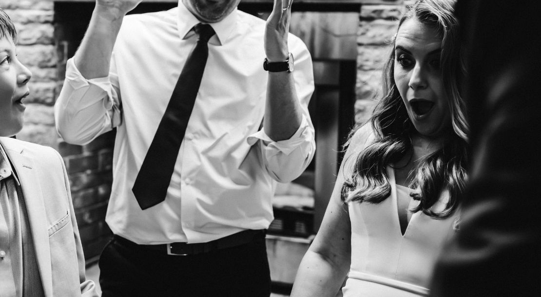 Couple in the lead-up to their wedding day
